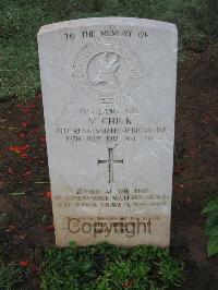 Dar Es Salaam War Cemetery - Chick, Victor